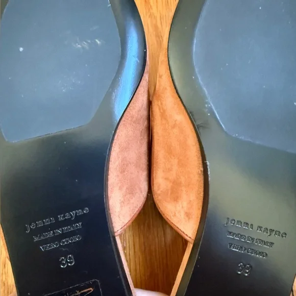 Jenni Kayne Suede Mules in Saddle - Picture 5 of 5